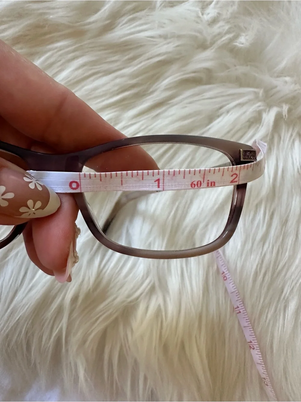Jimmy Choo Brown Gradient Rectangular Glasses